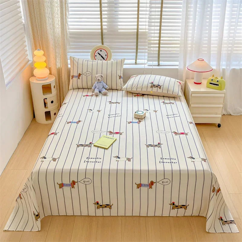 Lençol de Algodão Xadrez Kasa e Co – Estilo e Conforto para sua Cama