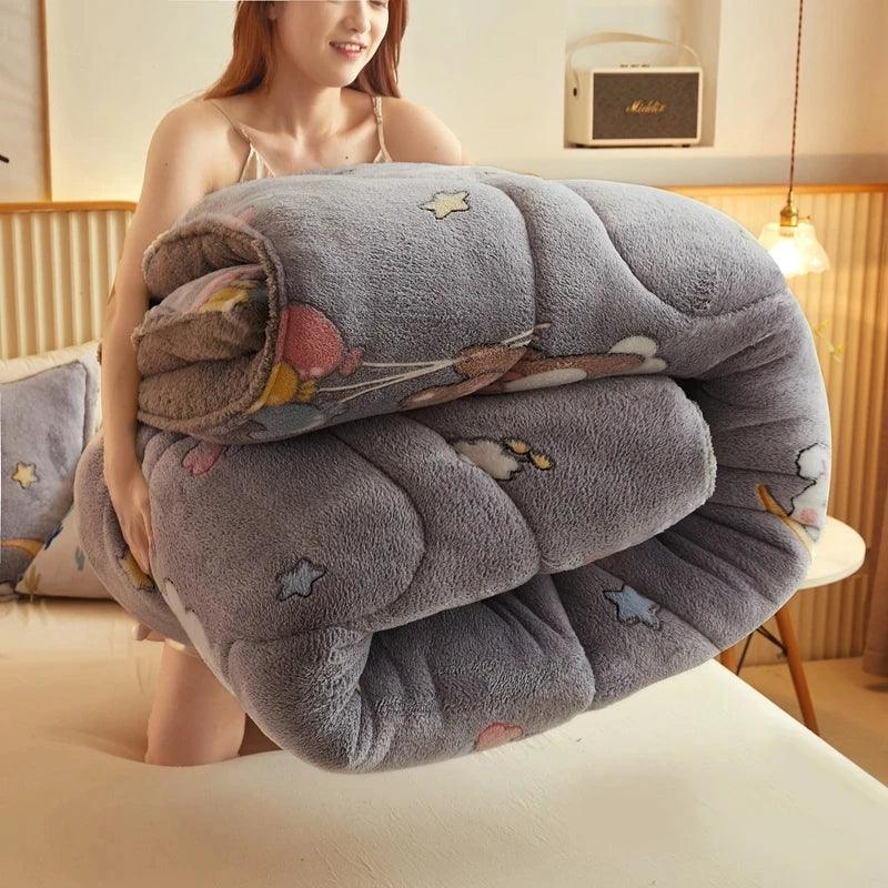 Edredom Premium Dupla Face - Lã de Cordeiro Luxuosa