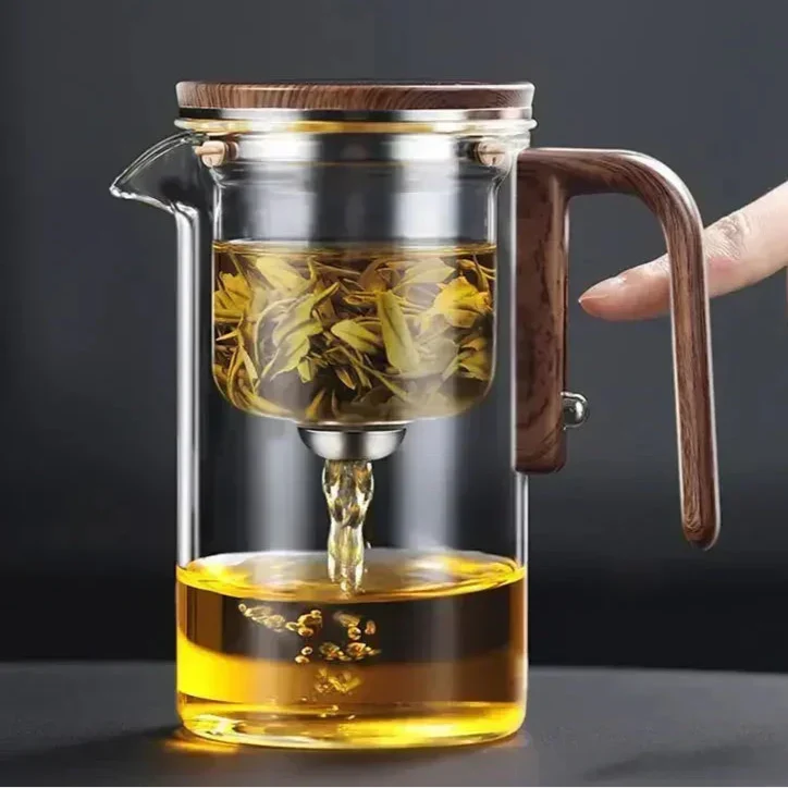 Bule de Vidro com Infusor - Para Cafés e Chás