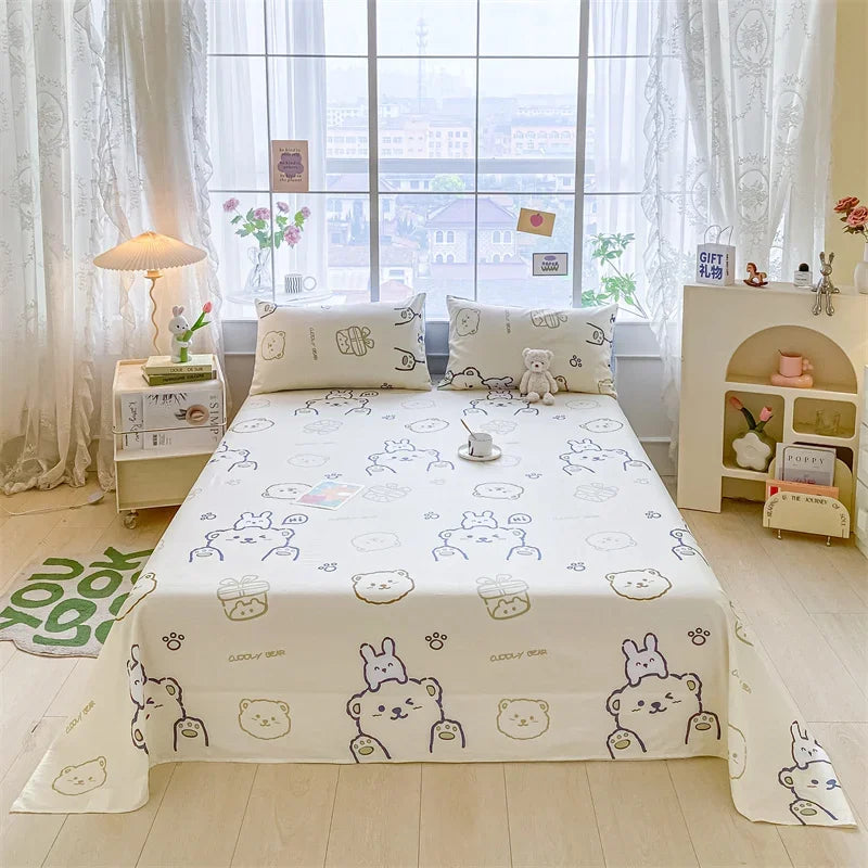 Lençol de Algodão Xadrez Kasa e Co – Estilo e Conforto para sua Cama