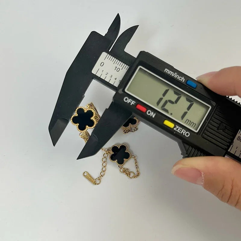 Conjunto Van Cleff - Colar, Pulseira & Brinco - Banhado a Ouro 18k - COMPRE 1 LEVE 3