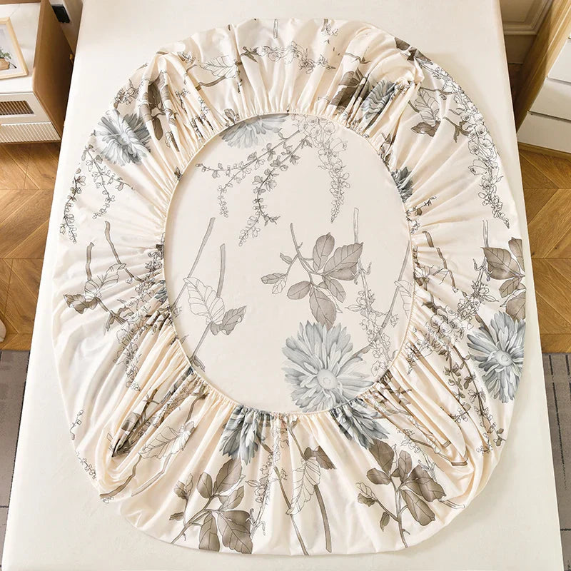 Lençol de Cama com Elástico – Toque Suave, Estilo Simples