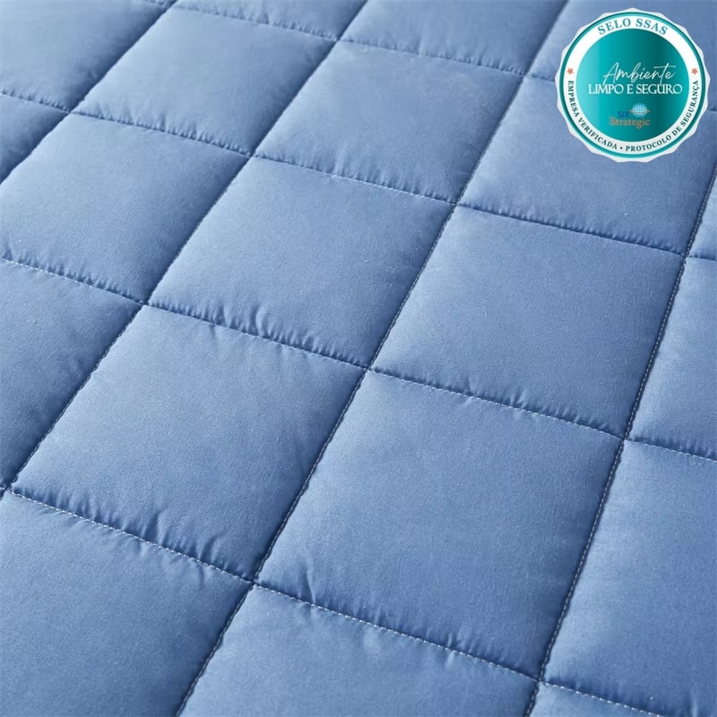COMPRE 1 LEVE 2 - Capa Protetora de Colchão com Zíper - Modelo Premium - Impermeável - Algodão 1000 Fios - Brinde na Compra