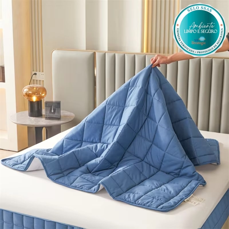 COMPRE 1 LEVE 2 - Capa Protetora de Colchão com Zíper - Modelo Premium - Impermeável - Algodão 1000 Fios - Brinde na Compra