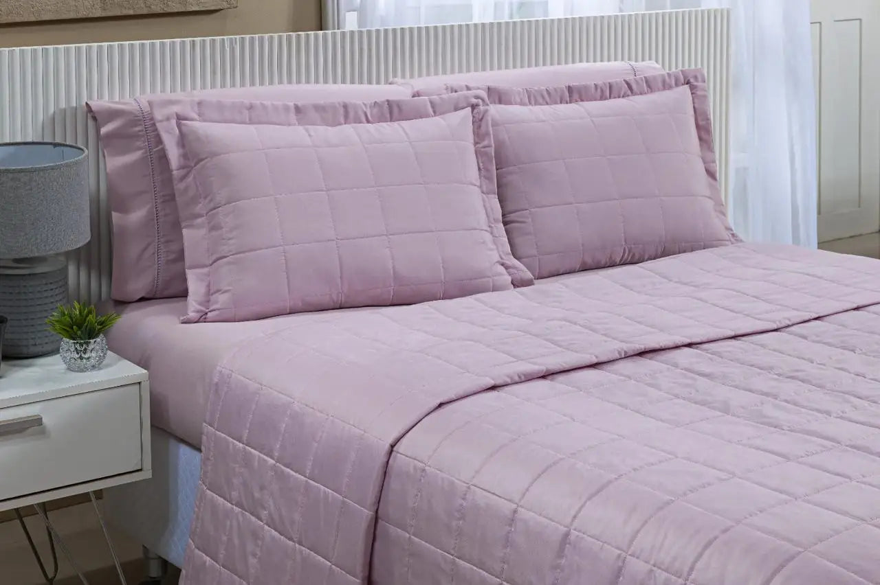 Cobre Leito - Queen - Micro Percal - 700 Fio - 3 Peças