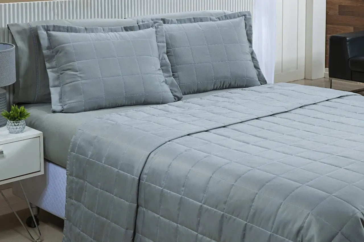 Cobre Leito - Queen - Micro Percal - 700 Fio - 3 Peças