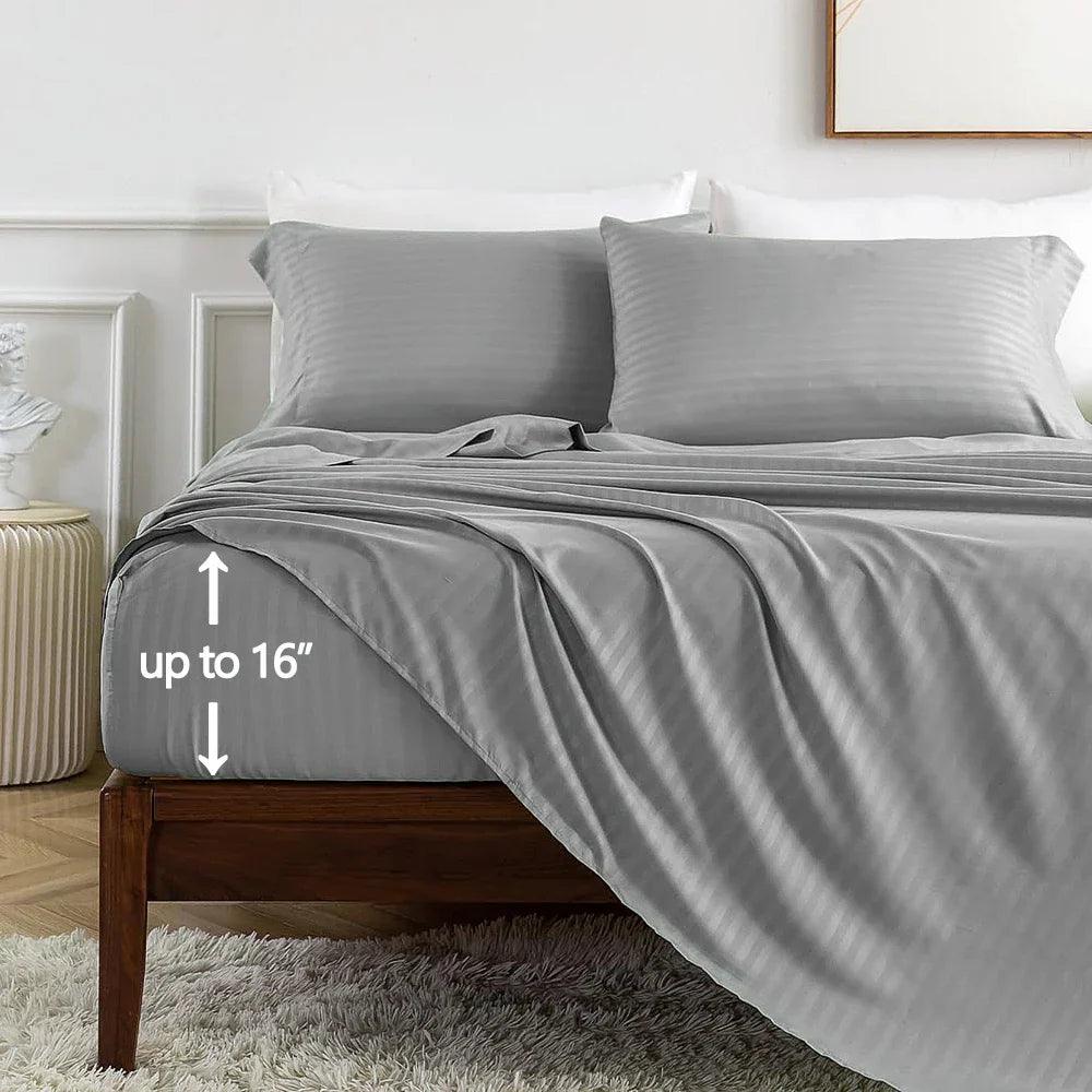 Kit Roupa de Cama - Matelada - Algodão 600 Fios