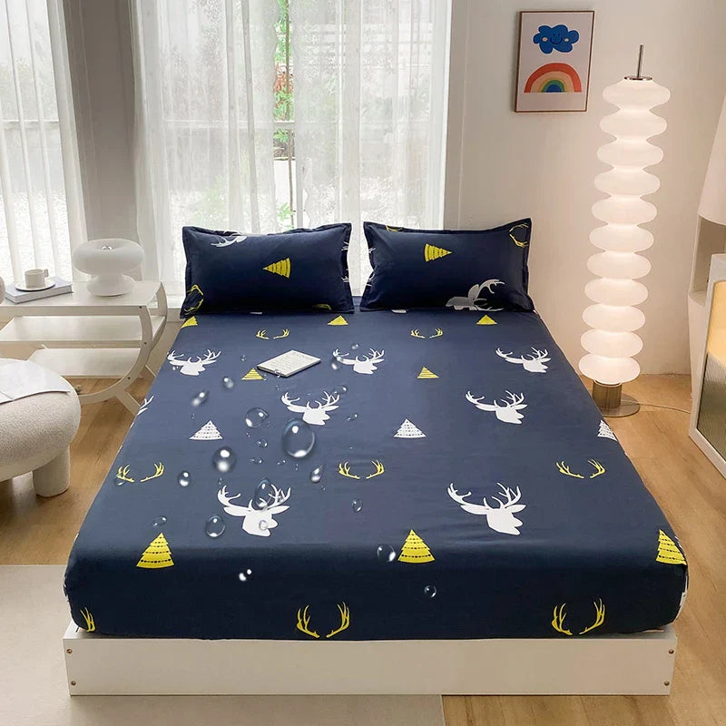 Capa Protetora de Colchão Impermeável – Conforto, Proteção e Estilo para Seu Quarto