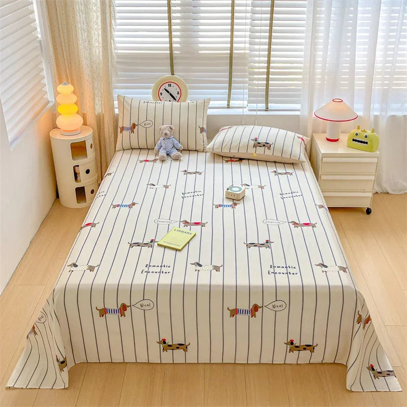 Lençol de Algodão Xadrez Kasa e Co – Estilo e Conforto para sua Cama