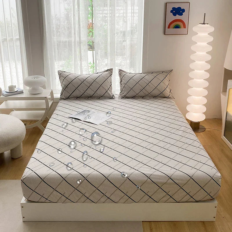 Capa Protetora de Colchão Impermeável – Conforto, Proteção e Estilo para Seu Quarto