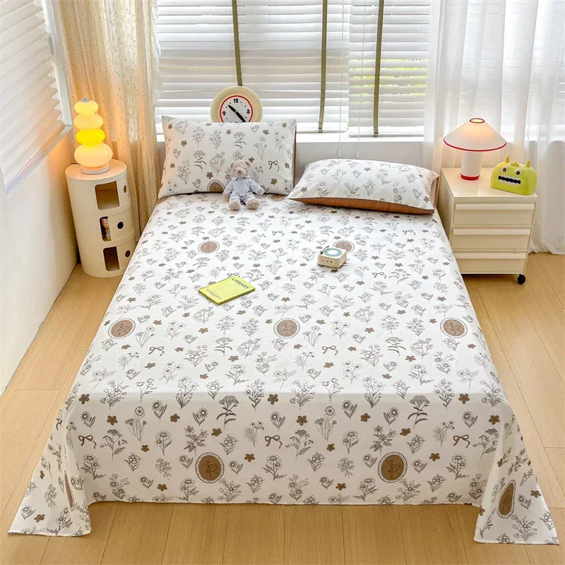 Lençol de Algodão Xadrez Kasa e Co – Estilo e Conforto para sua Cama