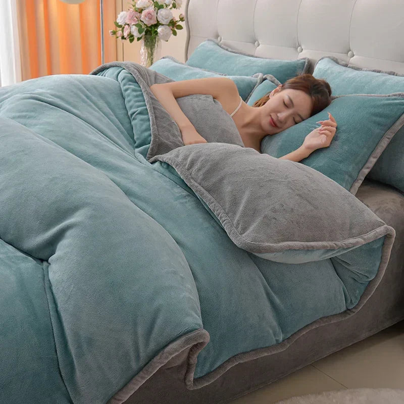 Edredom em Veludo - Confortável e Quentinho