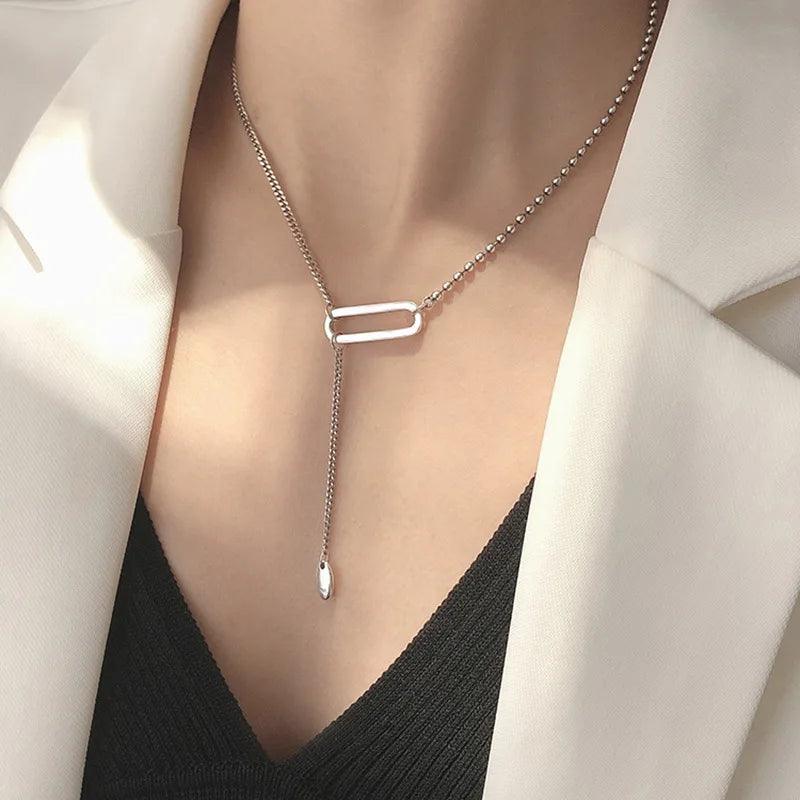 Colar Vintage - Geométrico - Aurora - Prata 975