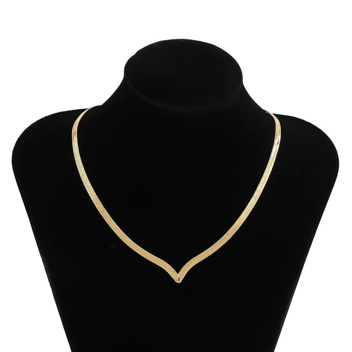 Colar Clavicular - Aurora - Banho em ouro 18k